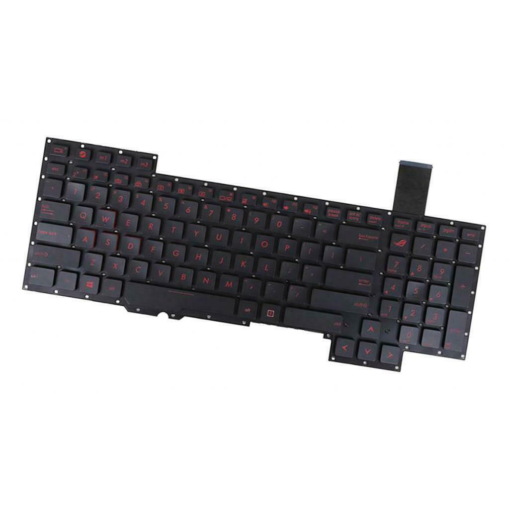 For G751J G751JL G751JM G751JT US English Backlight Full Keyboard Frame