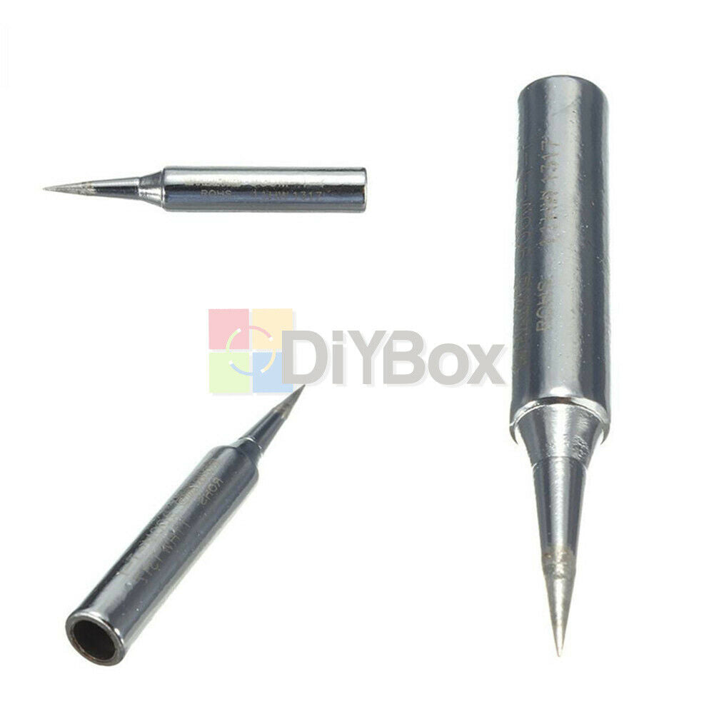 [2PCS] 900M-T-I 936 Conical Solder Iron Head Replace Pencil Soldering Tip 4.5cm