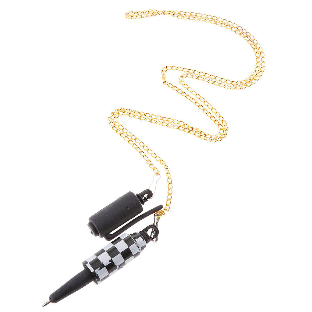 Pin to necklace gimmick props for birthday party stage 78cm