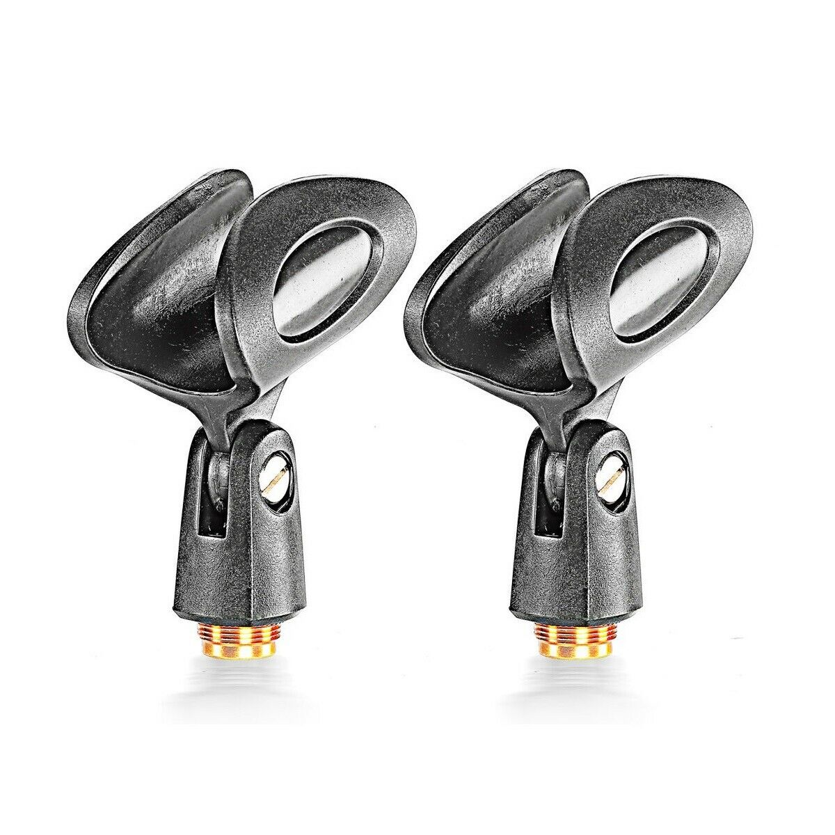 Vocal Microphone Clip Clamp Holder stand with 5/8" Male to 3/8" Female For AKG