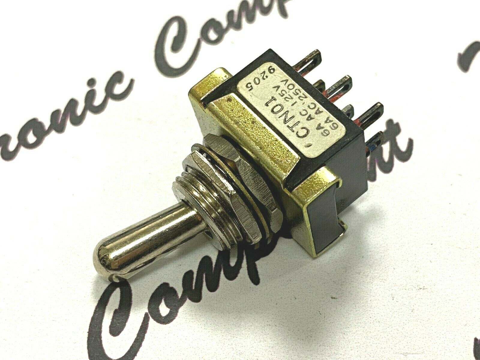 1pcs - OHTO CTN01 6A AC 125V/250V Rocker Switch - JAPAN