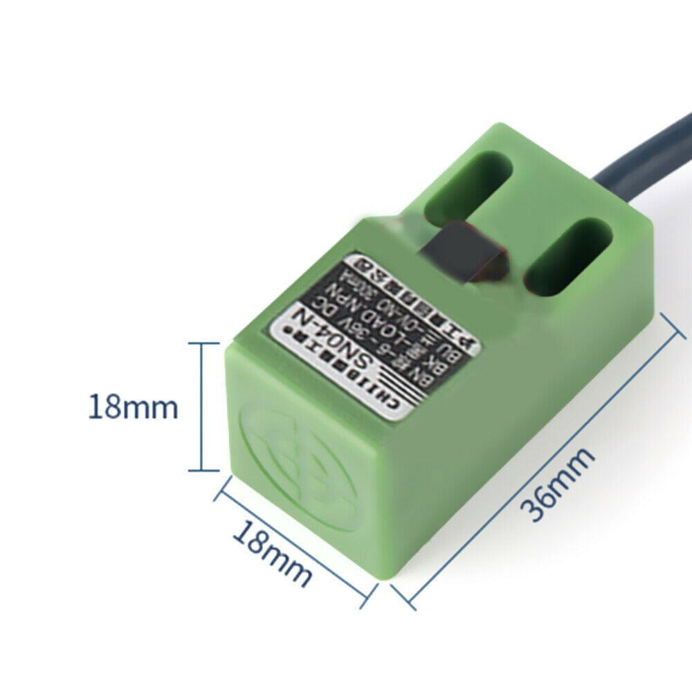 DC6-30V SN04-N 4mm Approach Sensor NPN 3 Wire NO Inductive Proximity Switch