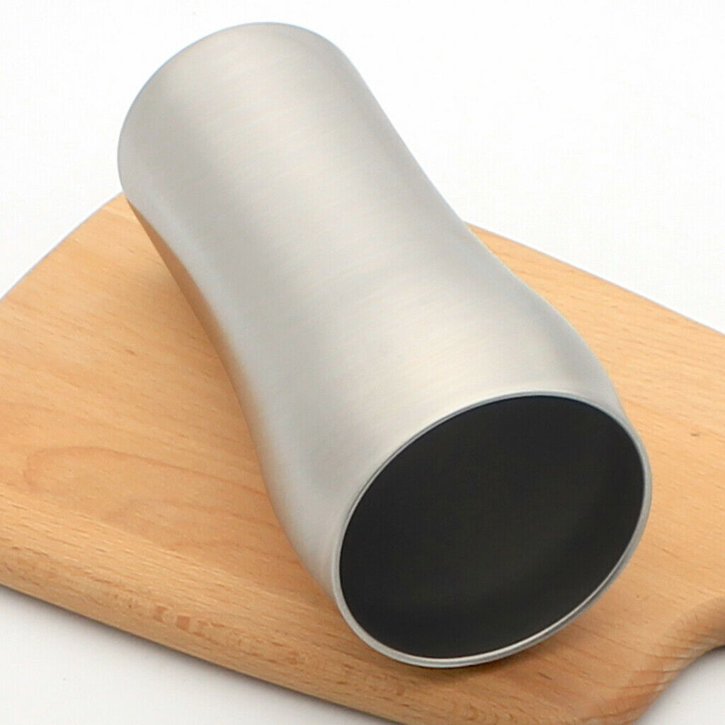 Double Wall Insulated Stainless Steel Tumbler Metal Drinking Cup Mug 400ml