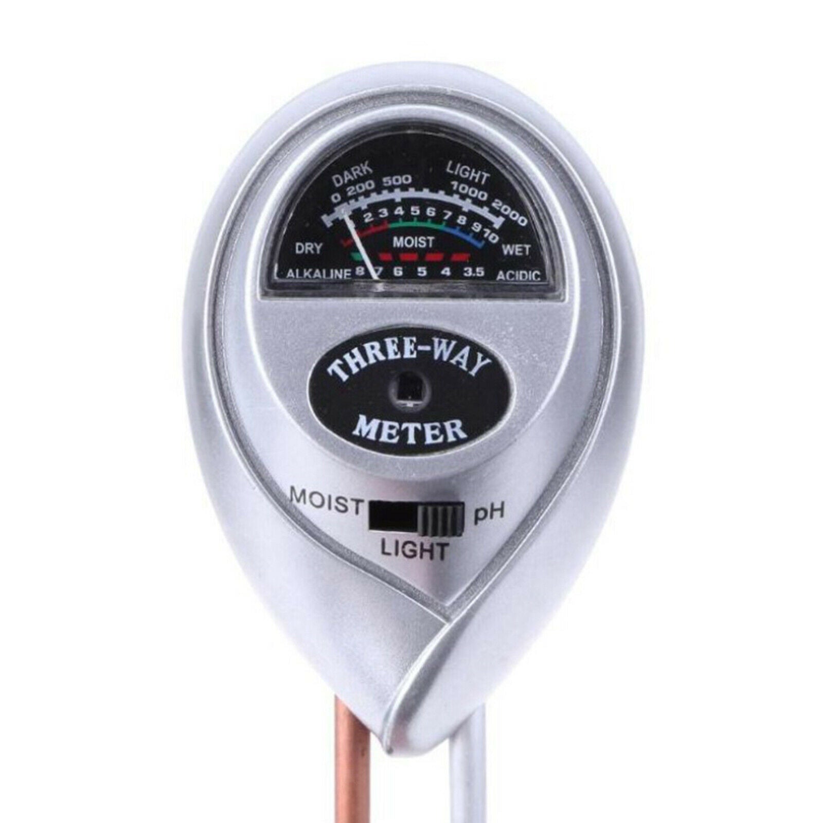 Soil Tester  Plant Moisture Meter Light and PH Tester for Home Garden