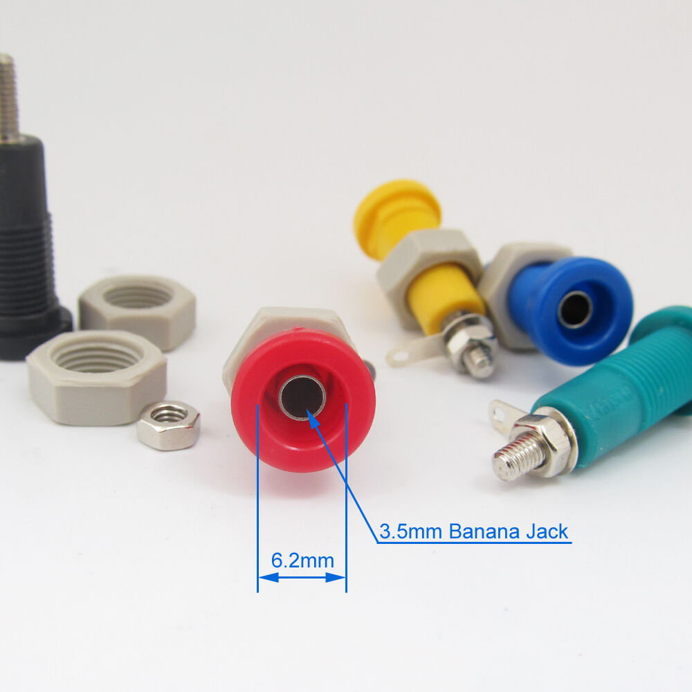 1set 5 colors 3.5mm Banana Female Socket Binding Post 3.5mm Terminal Probes