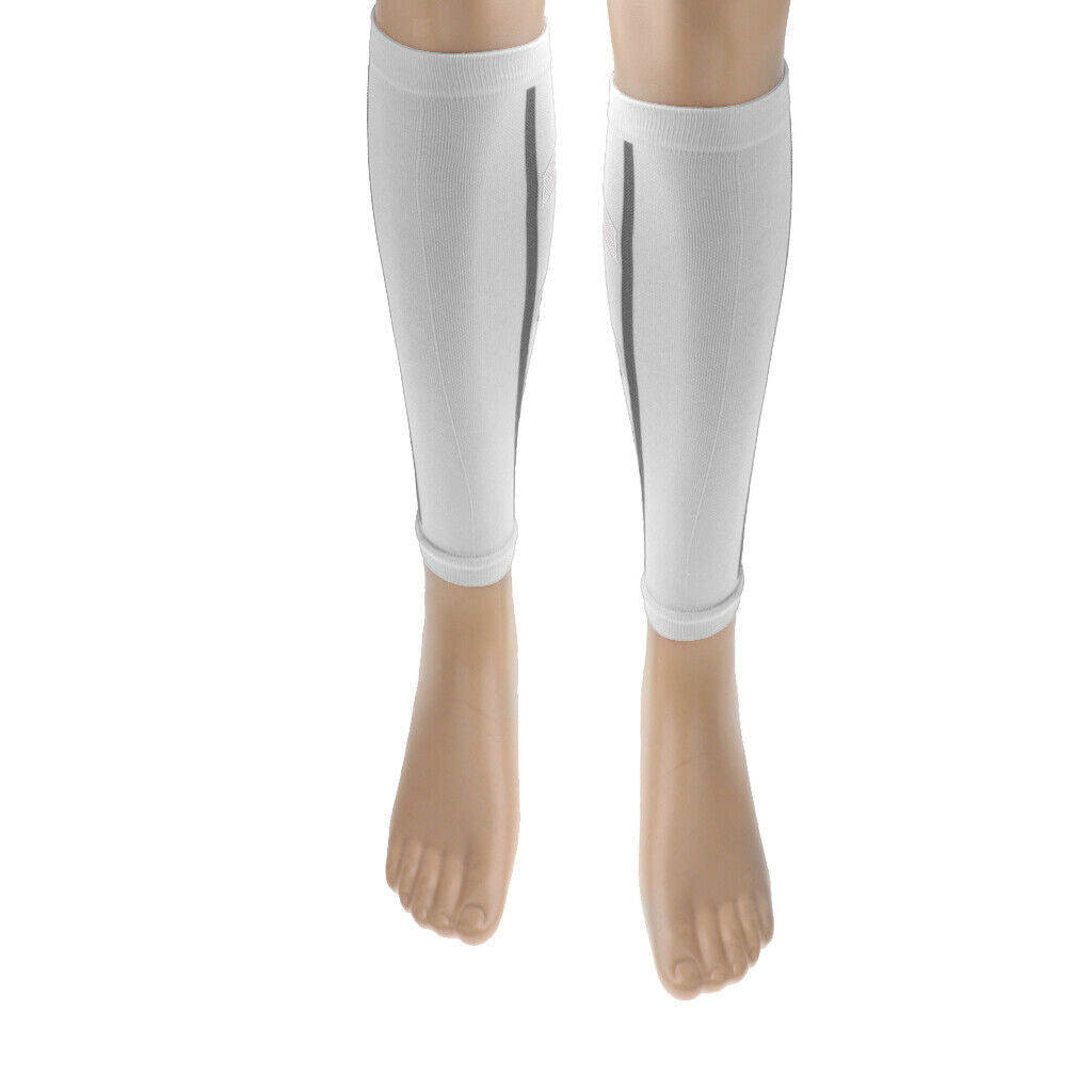 2 Pairs Unisex Basketball Leg Sock Compression Sleeves