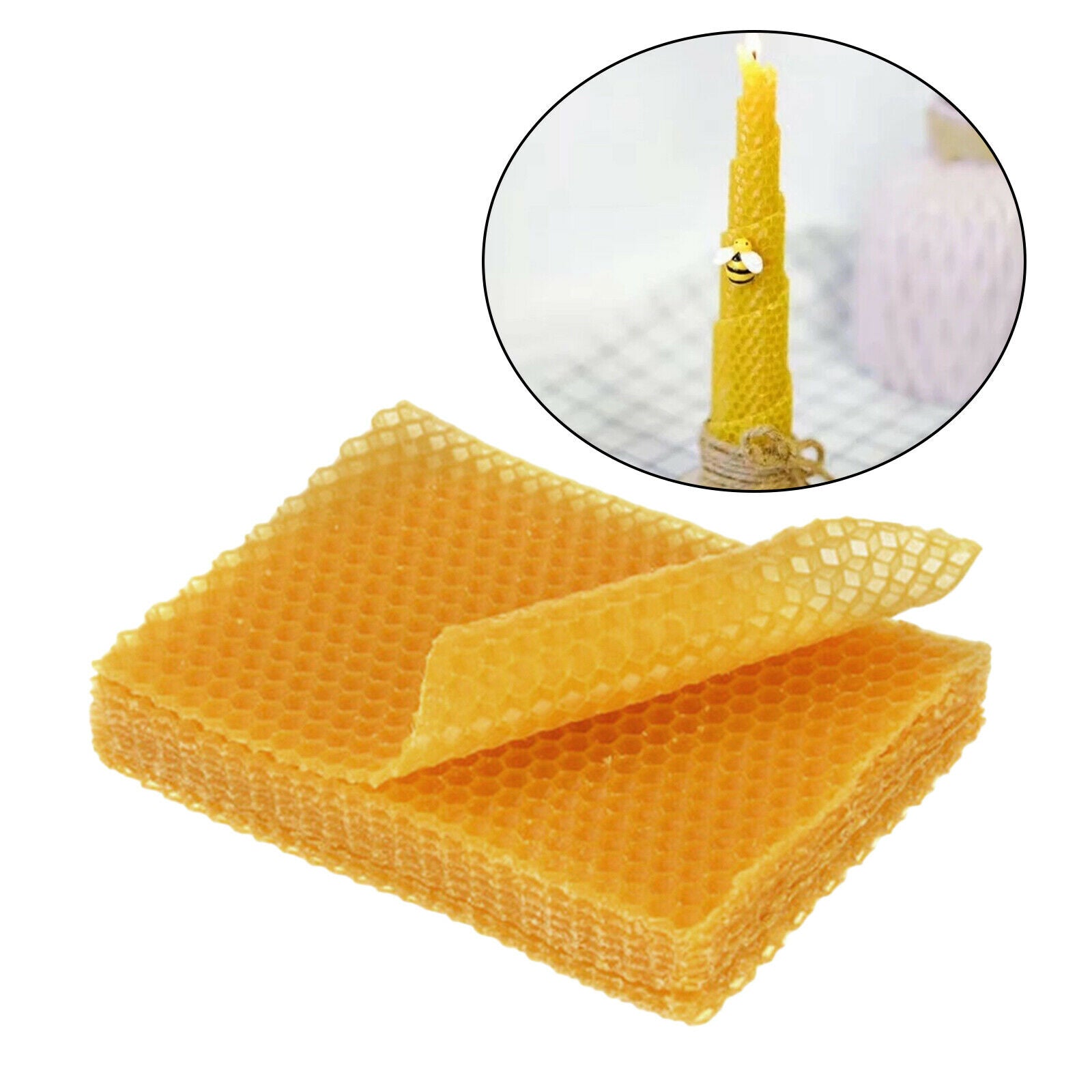 Beeswax Sheets Beeswax Foundation for Candle Making Bee Hive Sheets Deep