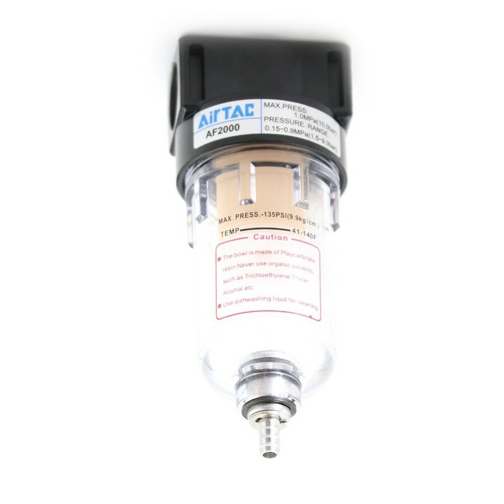 AF2000 1/4" PT Compressor Pressure Regulator Pneumatic Air Fter FmSJCA
