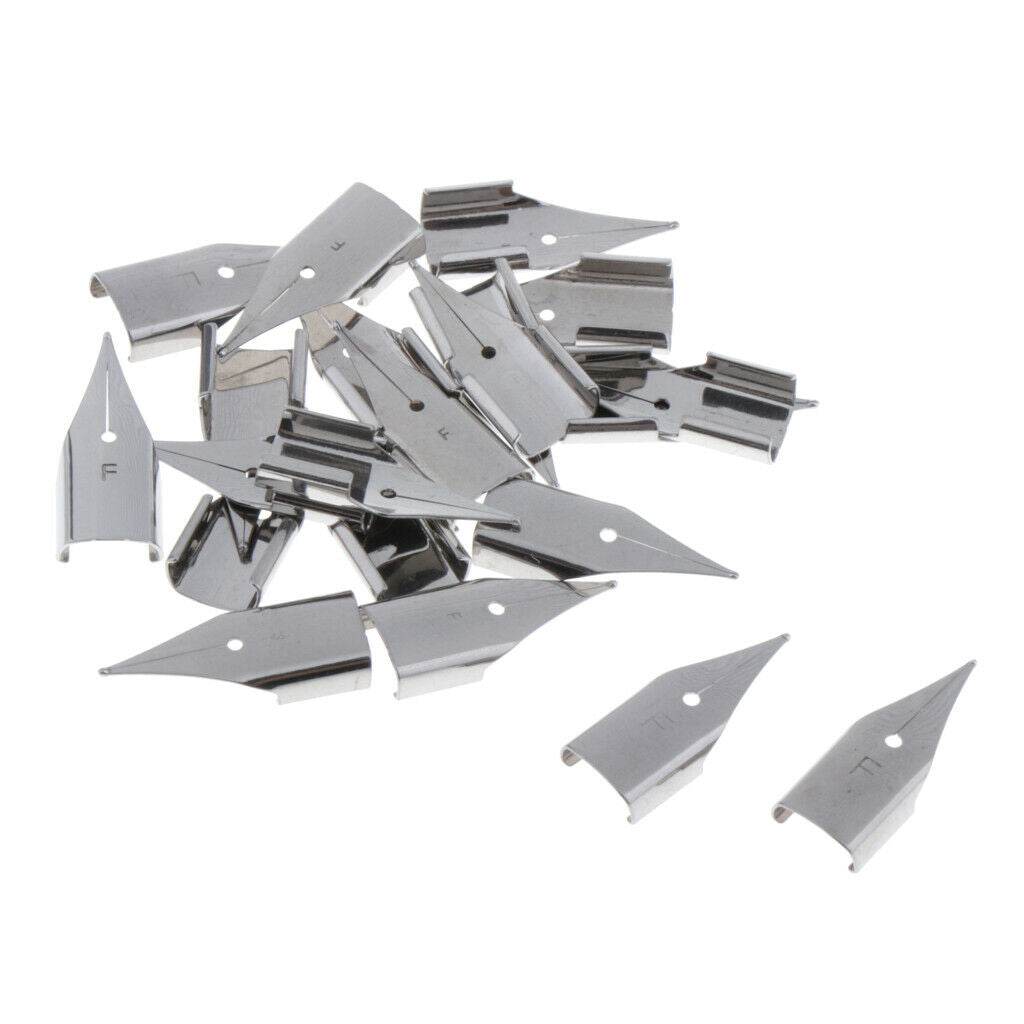 20 pieces 0.5 mm pen nibs replacement nibs for fountain pens