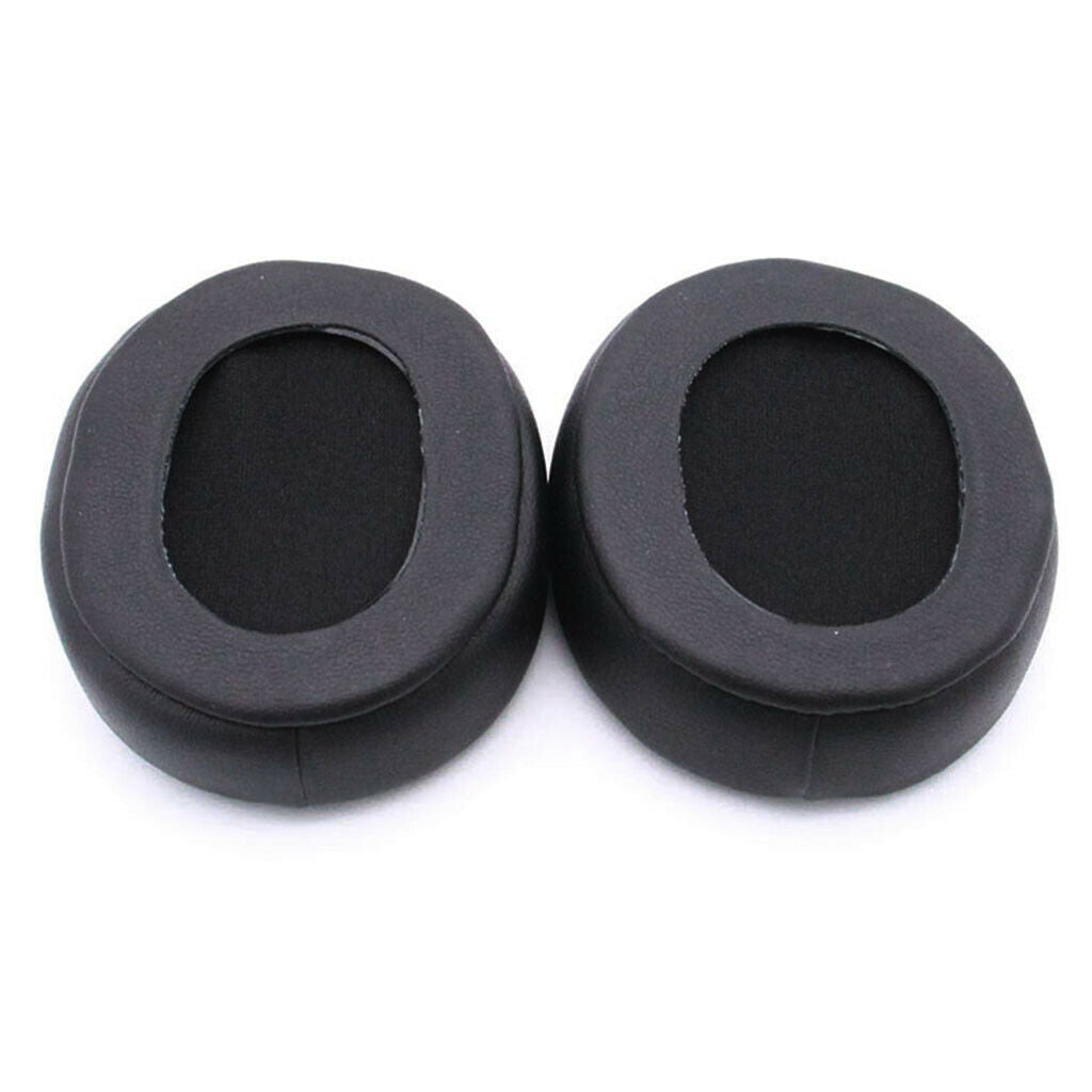 Prettyia Soft Ear Pads Cushions for Audio Technica  SR5 SR5BT Black