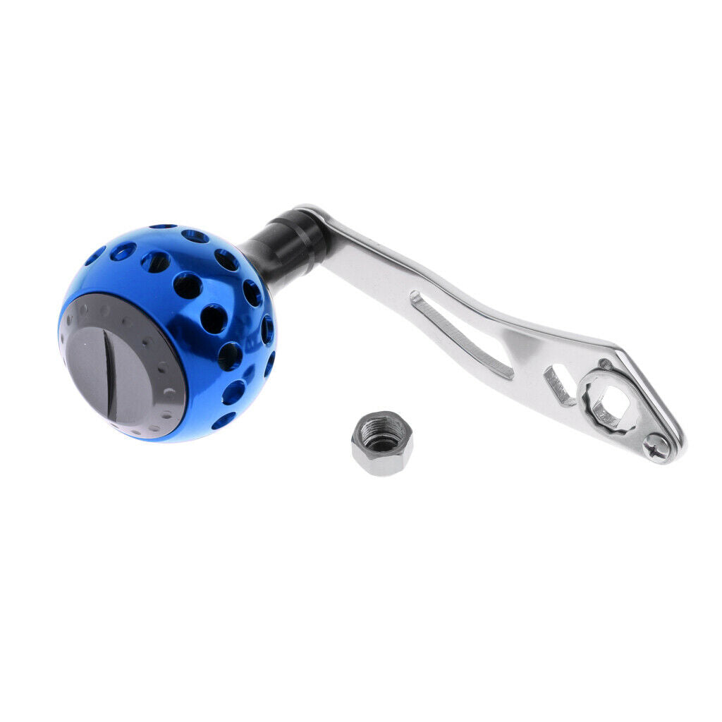 Baitcasting Reel Replacement Handles Lightweight Power Handles Blue