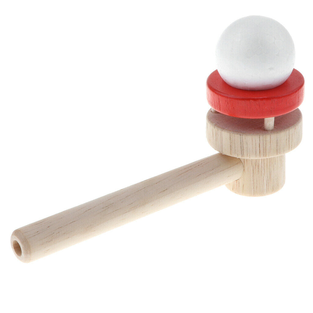 Floating Blow Pipe And Balls Montessori Toys Children Hand Toys 4 5 6