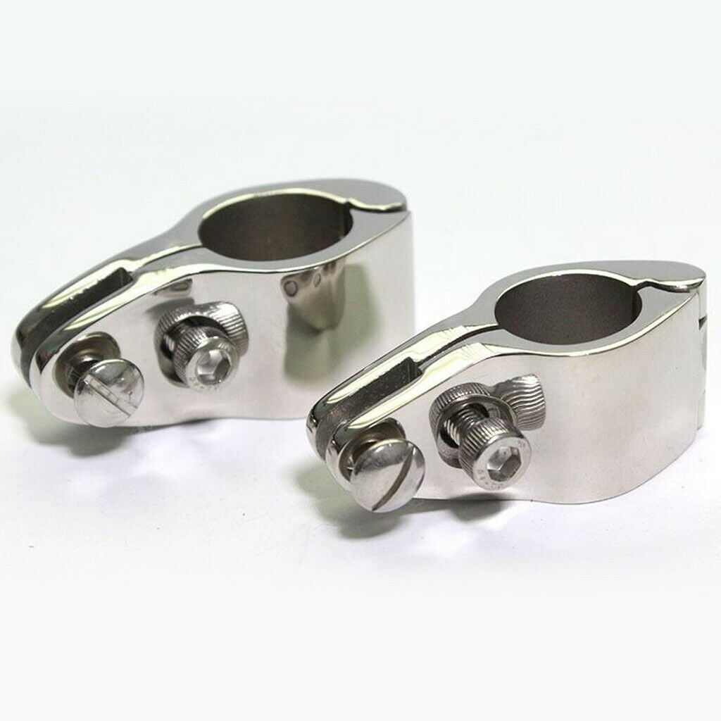1" Boat Jaw Slide Marine Clamp Corrosion Resistant Locking Clamp Boat Fitting