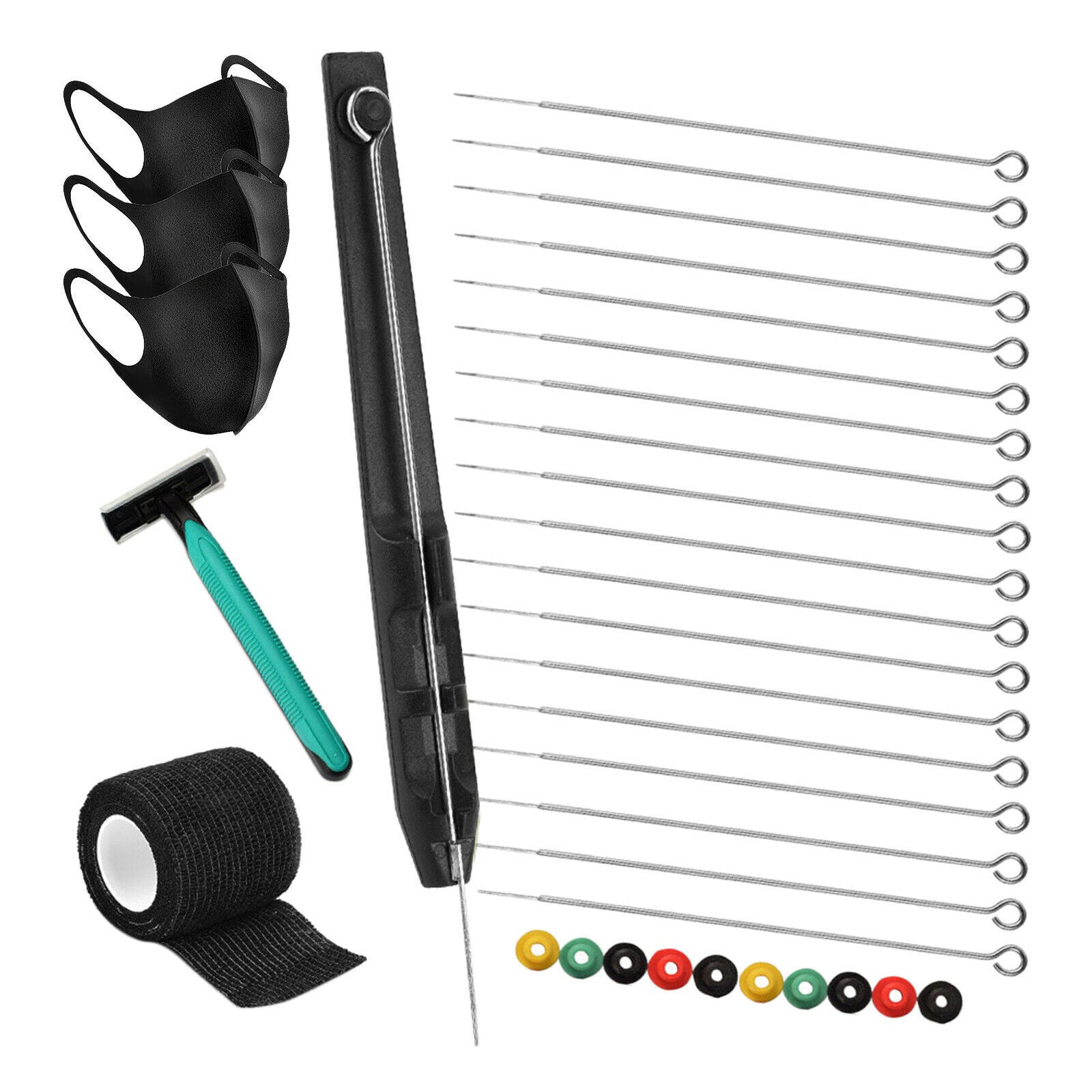 Complete Tattoo Kit Tattoo Pen Tool Cohesive Bandage Tape Tattoo Supplies