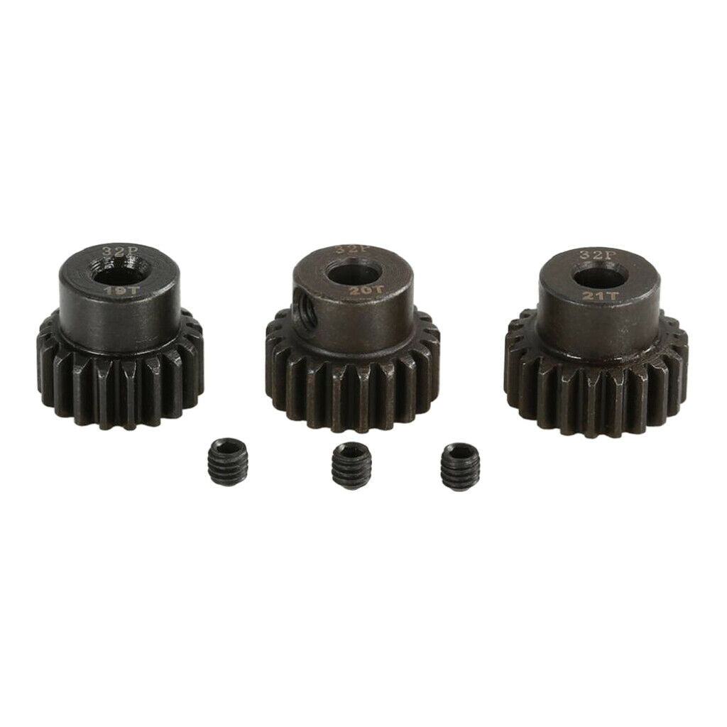 Professional 32DP 5mm Motor Gear Pinion Teeth 19T 20T 21T