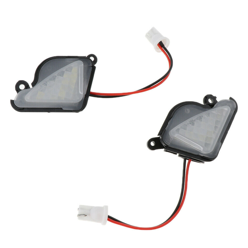 2pcs High Power LED Side Mirror Puddle Lights For Skoda Superb II (Typ 3T)