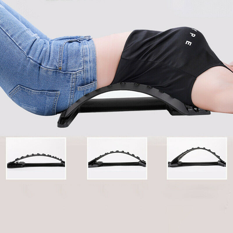 Back Magic Stretcher Lower Lumbar Massage Support Spine Posture Corrector*AU Ad