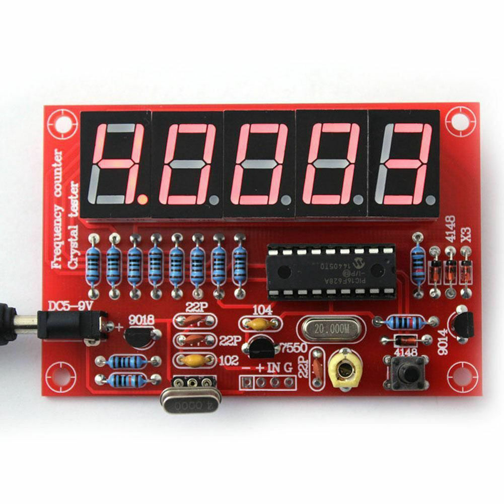 Digital LED 1Hz-50MHz Crystal Oscillator Frequency Counter Meter Tester KiY1