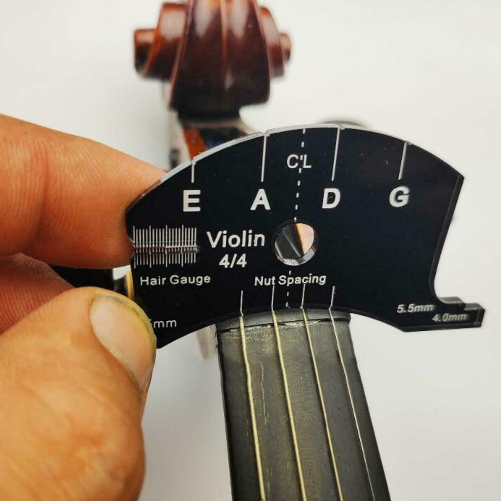 Full Size 3-4 4-4 Cello Bridge Fingerboard Scraper Repair Template Mold Tools