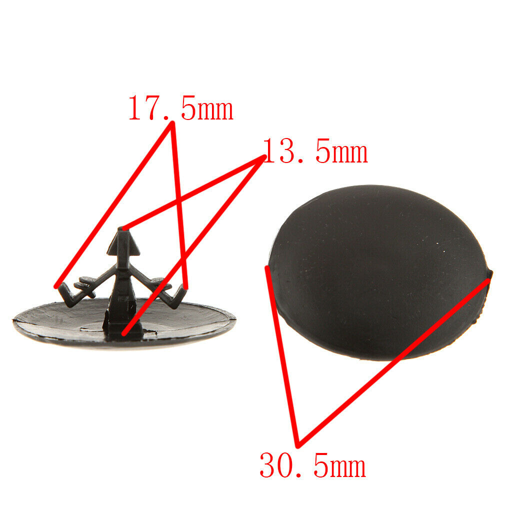 Pack Of 20 Defender Replacement Bonnet Protector Stay Clip For  Civic