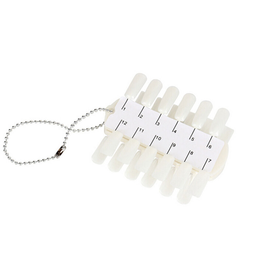 Portable Polish 24 Nail Art Design Nail Practice Tips Display Palette Toj$LDDD