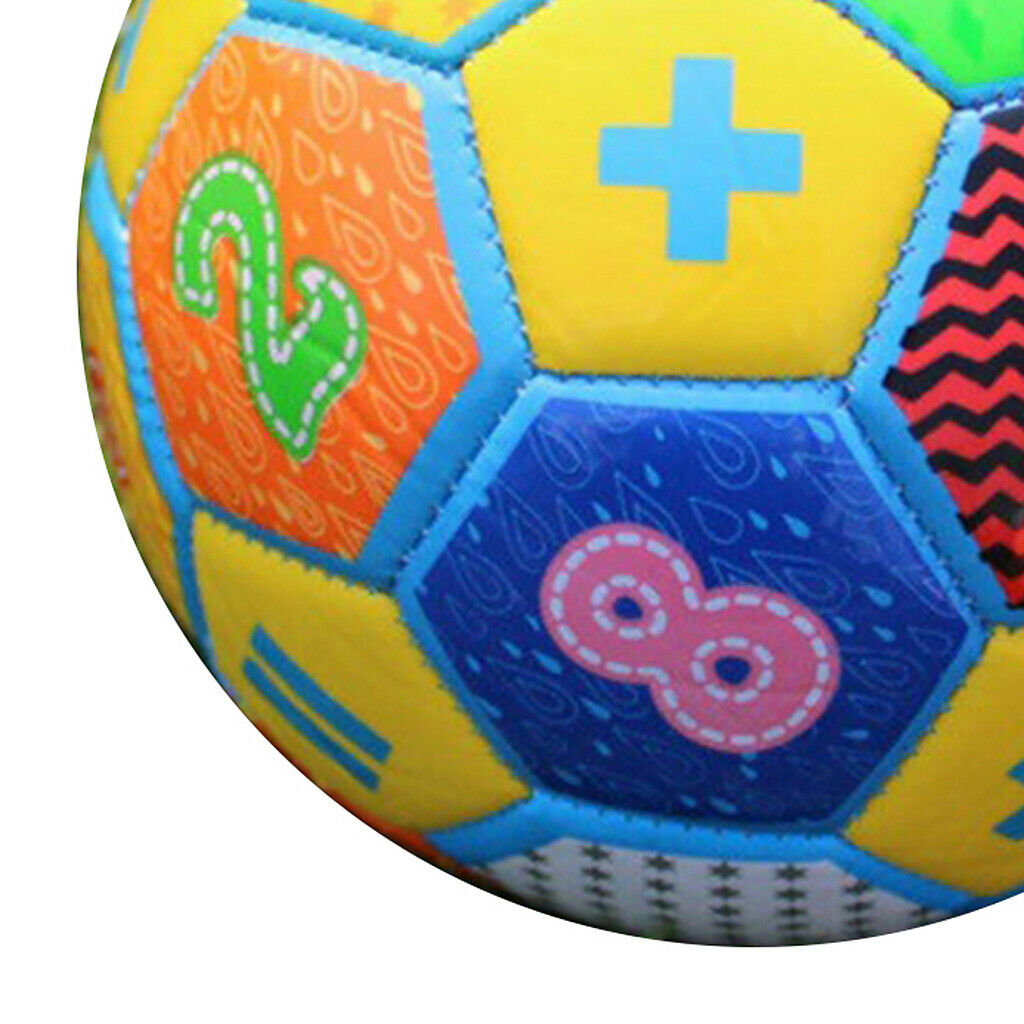 2x Kids Soccer Children Soft Colorful Foam Ball Ball for Girls, Boys Gifts