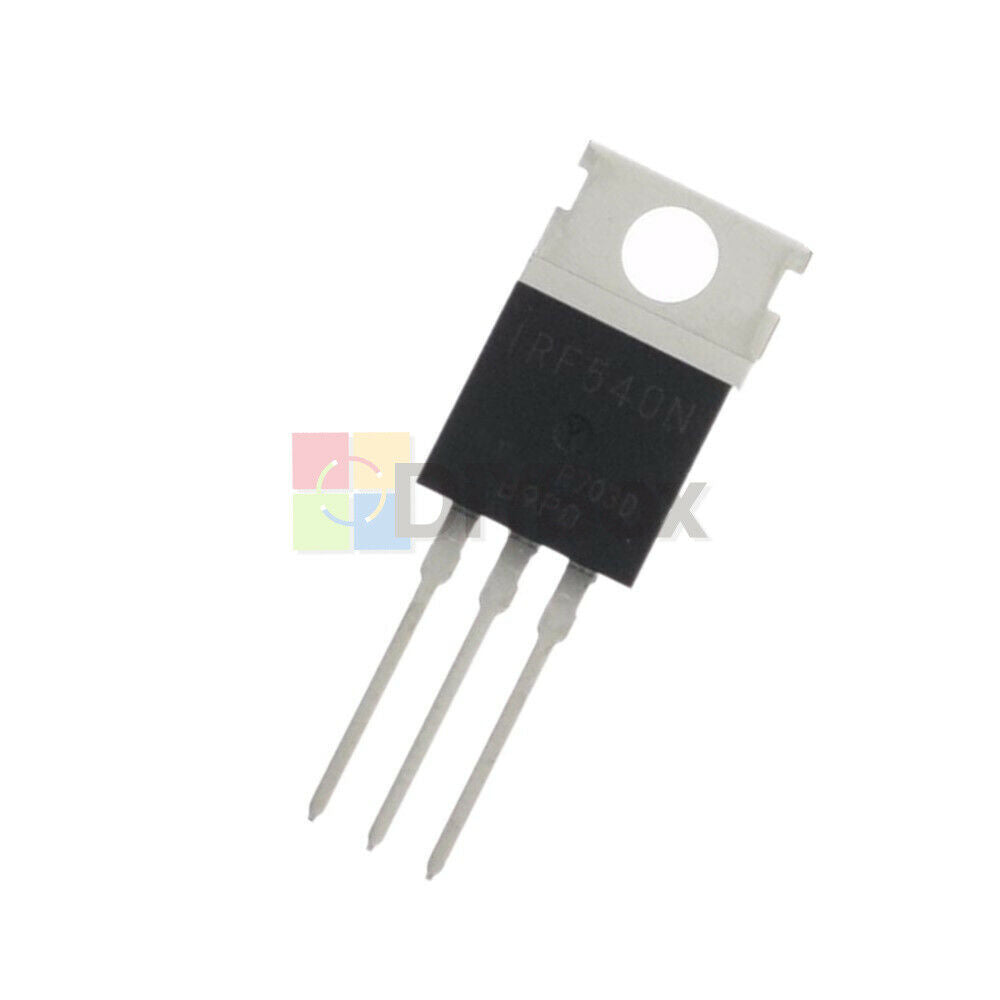100Pcs IRF540N IRF540 DIP-3 TO-220 N-Channel 33A 100V Power MOSFET IC IRF540N