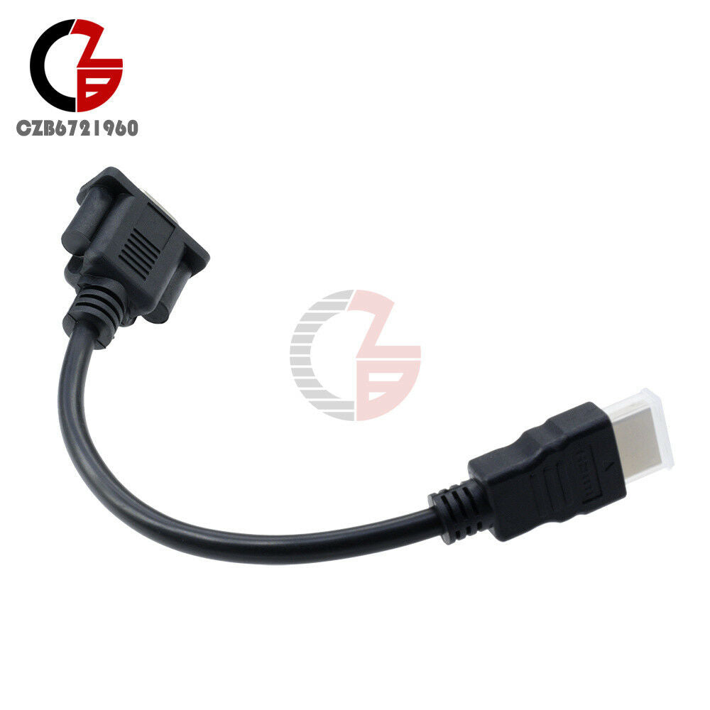 HDMI Male To VGA D-SUB 15 Female Video Adapter Converter Cable For HDTV PC