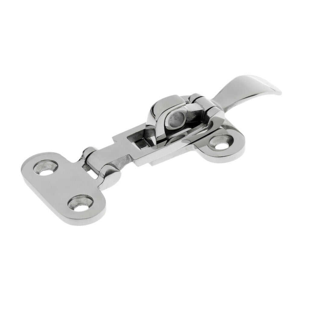 316 Stainless Steel Marine Boat Anti-Rattle Latches Hold Down Clamp 11 x 5cm