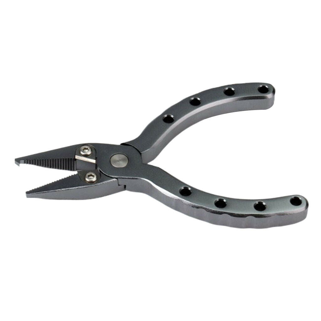 Professional Fishing Hook Remover Line Cutter Split Rings Plier   Holder