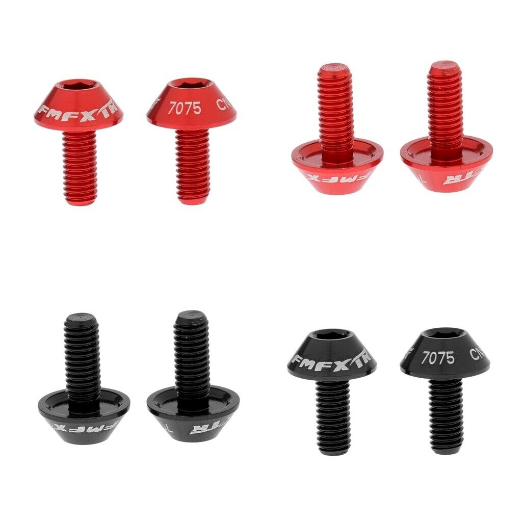 8x Aluminum Alloy Bicycle Cycle Water Bottle Cage  M5 X 12mm Screw
