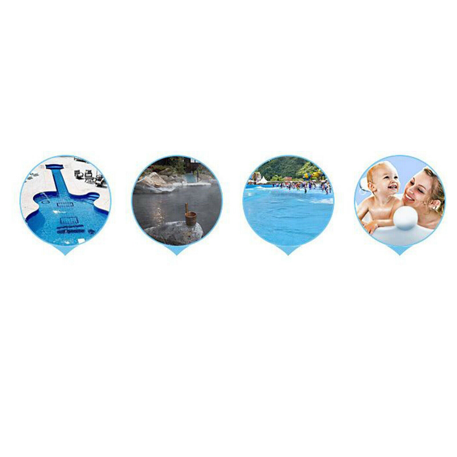Swimming Pool Thermometer LCD Digital Display Easy Read Spa Indoor Outdoor