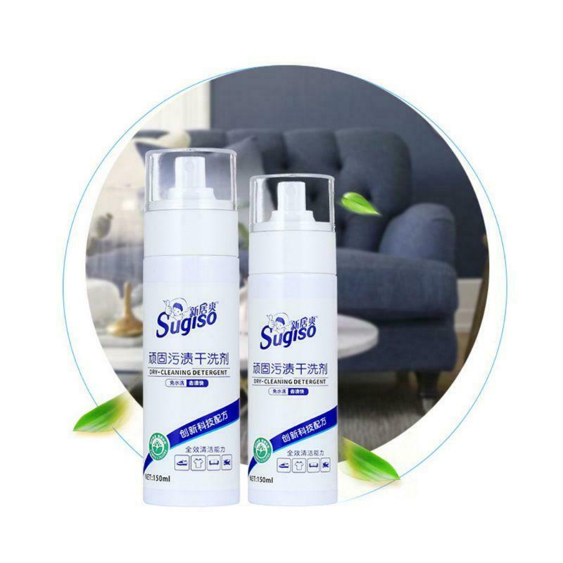 Multi-purpose Waterless Clothing Cloth Cleansing Foam Rinse-Free Agent Liquid