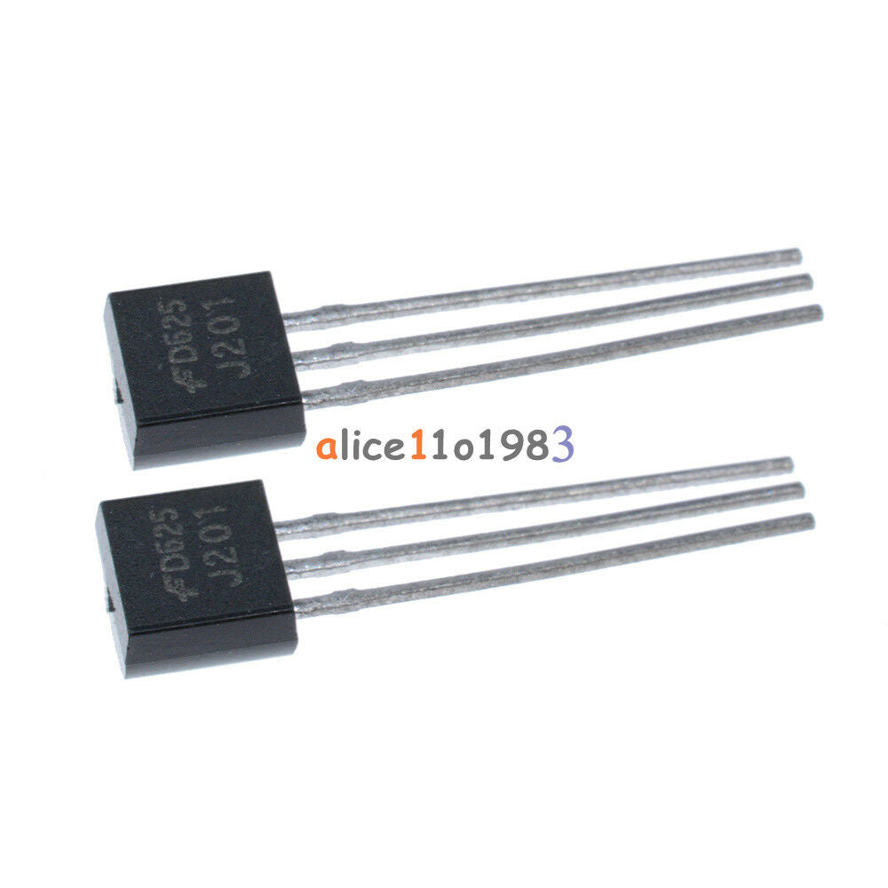 10PCS J201 JFET N-Channel Transistor 50mA 40V TO-92