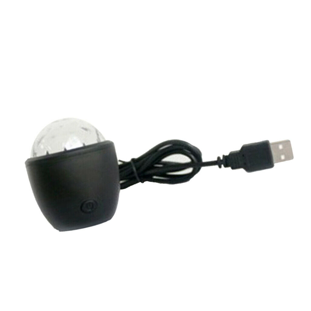 USB Mini Disco Lights USB Led Stage Party Ball DJ Lighting f/ KTV Party