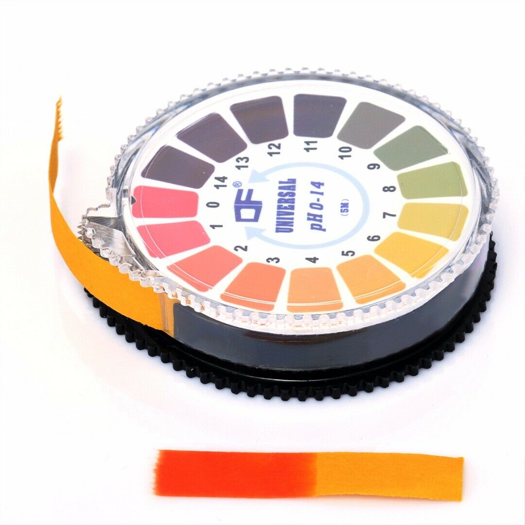 5m 0-14 PH Portable Alkaline Acid Indicator Paper Water Urine Saliva Litmus