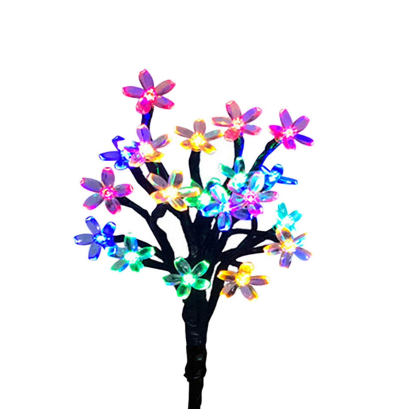 Landscape LED Sakura Stake Solar Power Garden Light Solar Stick Lights