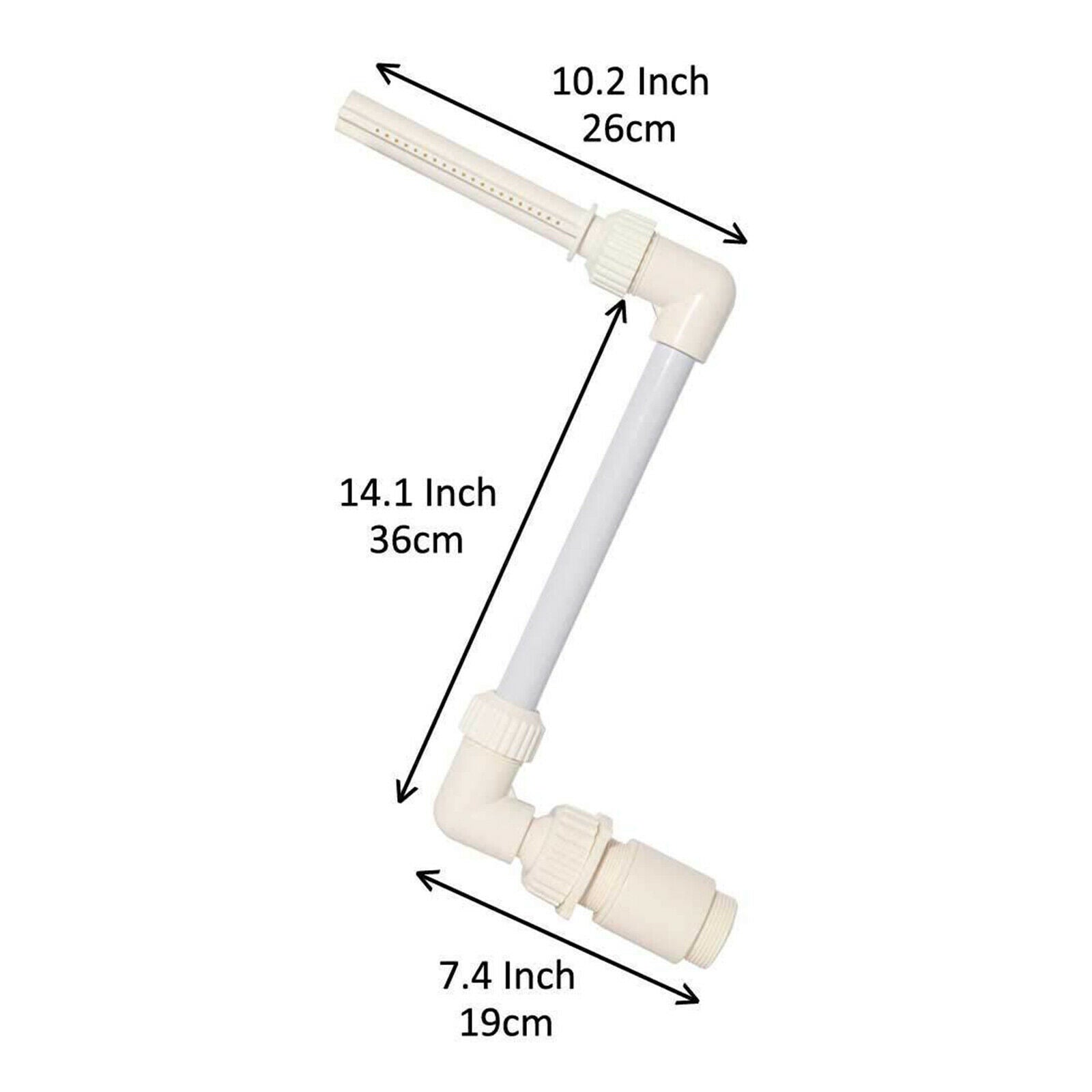 Water Fountain Waterfall Cooling Spray Water Sprinkler Pond Decor for Pump