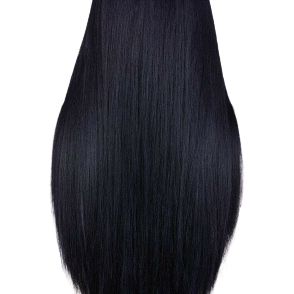 Women's Wig Long Full Natural Straight Wigs Black Ladies Synthetic Wig Synthetic