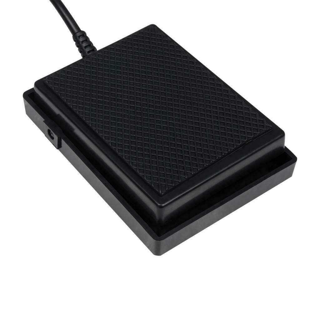 Universal Sustain Pedal Foot Damper Pedal for Keyboard Electronic Drum Black
