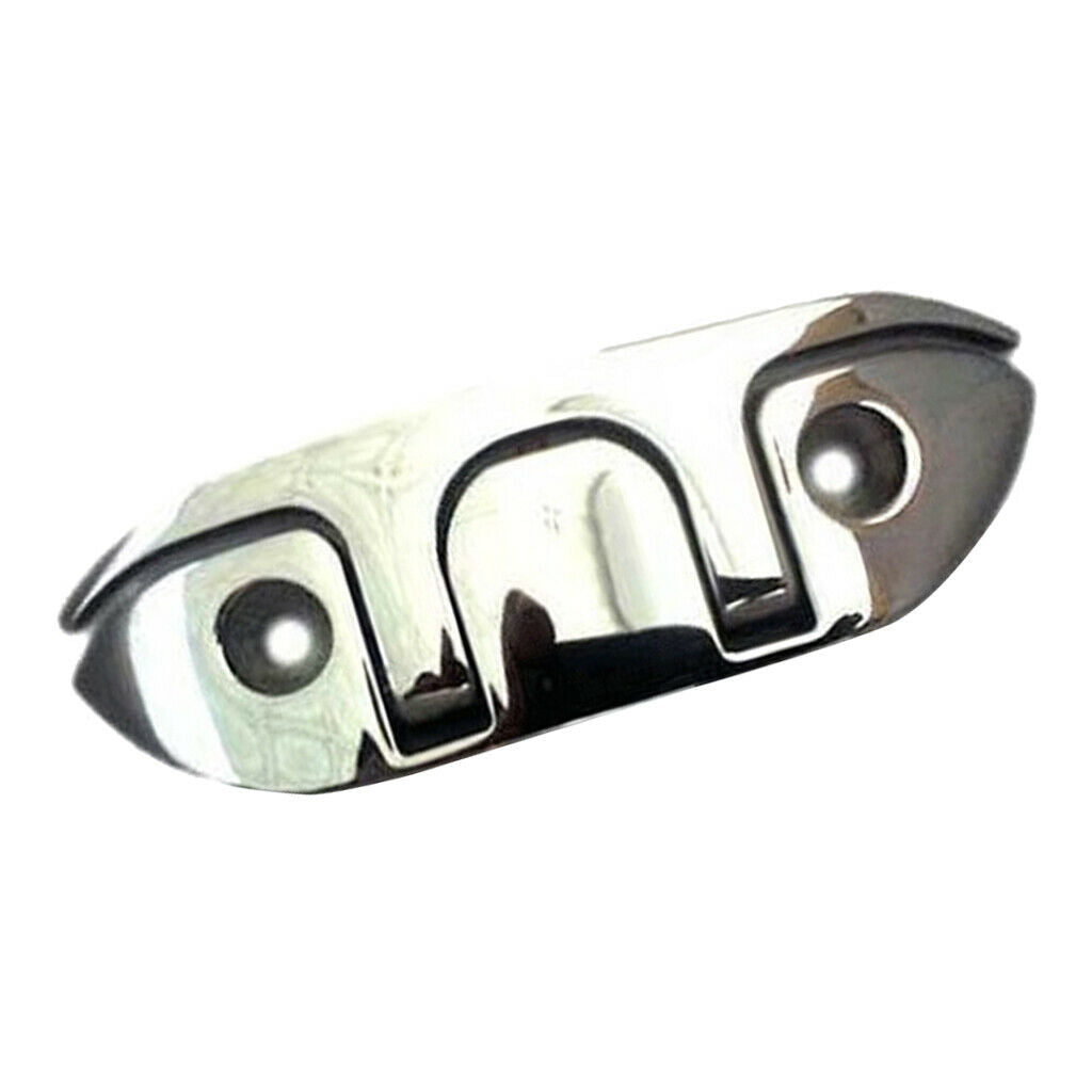 Marine Boat Flip Up 5inch Folding Cleat, Dock Stainless Steel Fasteners