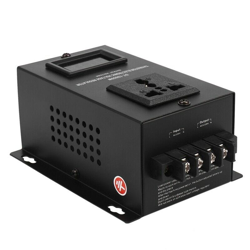 AC 220V 10000W SCR Electronic Voltage Regulator Temperature Speed Adjust ContrN9