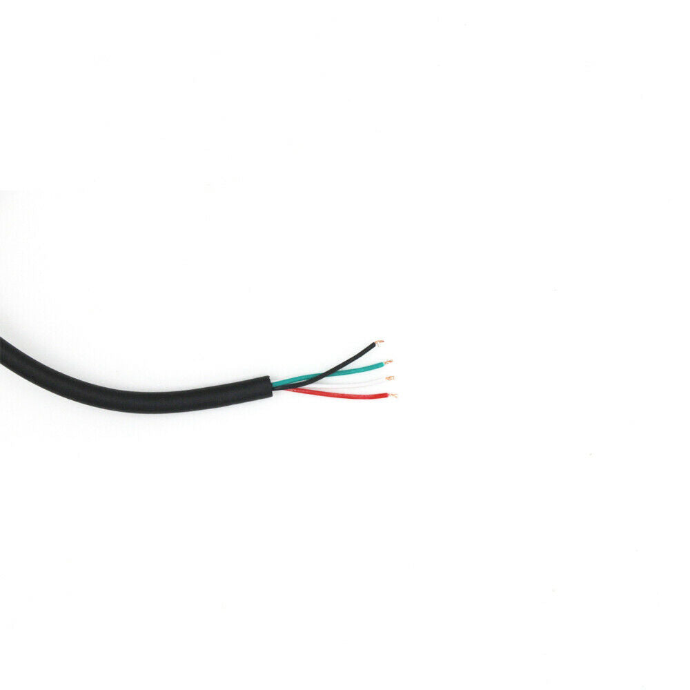 2Pin 4 Wire Microphone Connectors Speaker Mic Cable For Baofeng UV5R For Kenwood