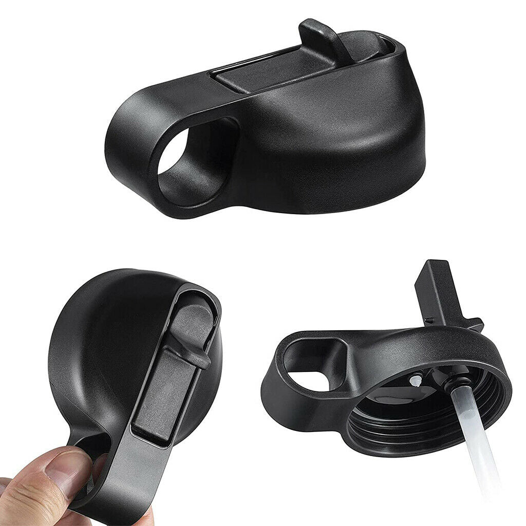 4PCS Straw Lid Flip Top for Wide Mouth 12/16/18/32/40/64oz Water Bottle