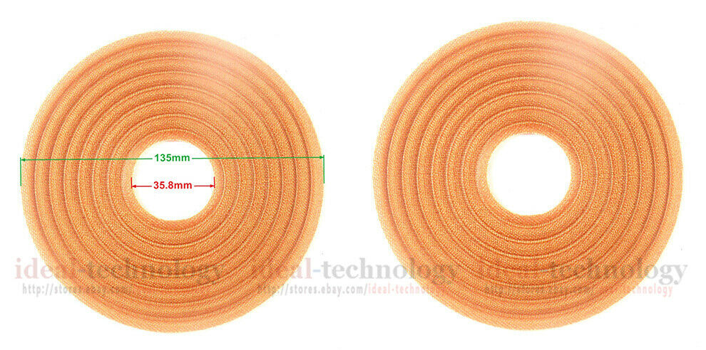 2pcs Spider 135-35.8mm  Height 3 mm For Woofer Loudspeaker