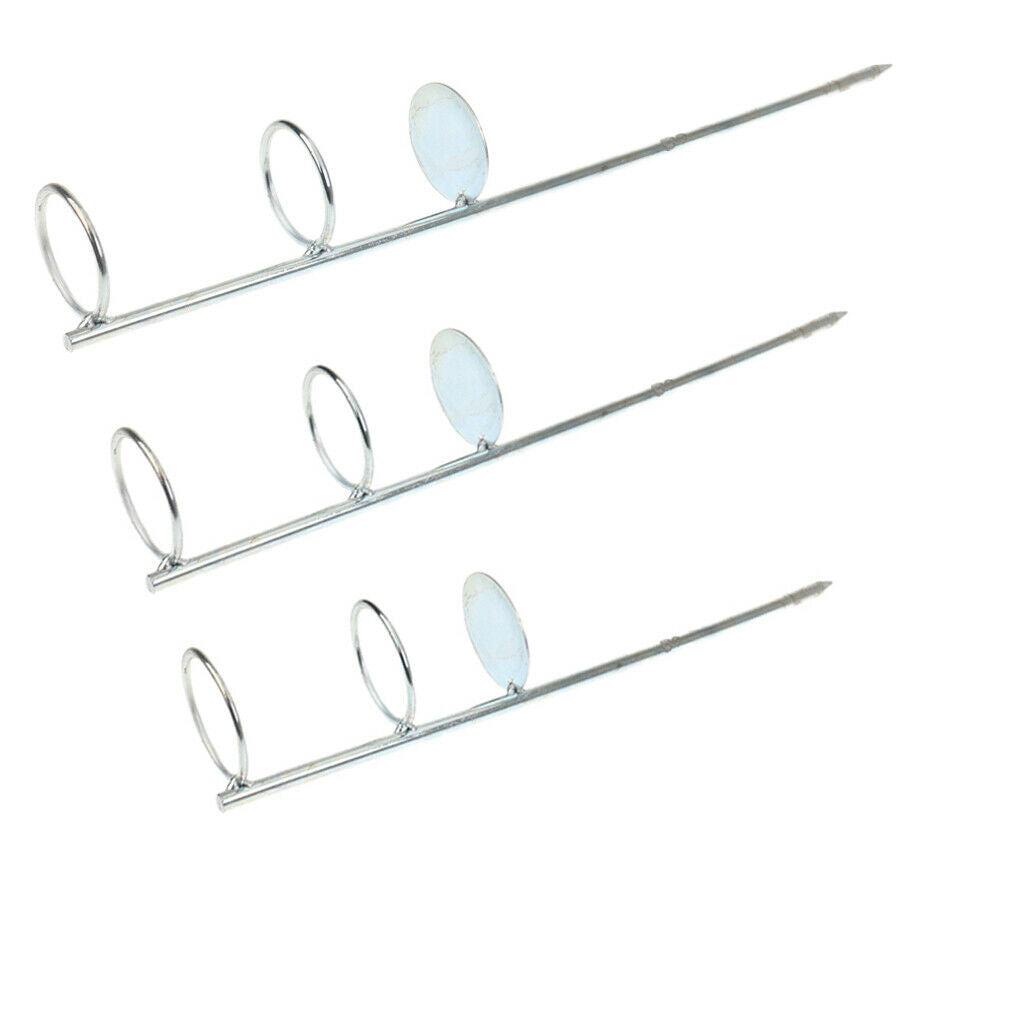 Fishing rod holder stainless steel floor support post stand holder 30cm