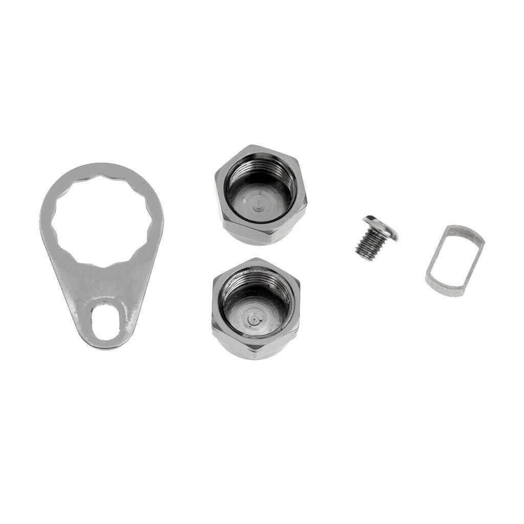 2 Pieces of Electric Metal for Fishing Reel, 2 Ball Bearings for S / D / Reels