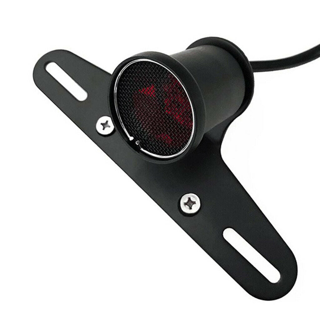 Tail Light Brake Stop LED License Plate Holder For