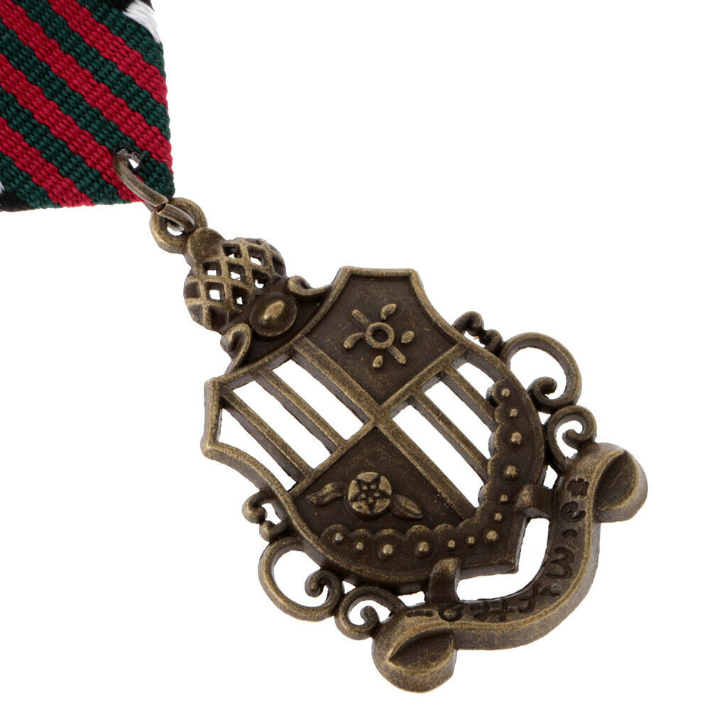 3 Pieces Medal Badge Military Rock Biker Clothing Costume Brooch Pin Costume