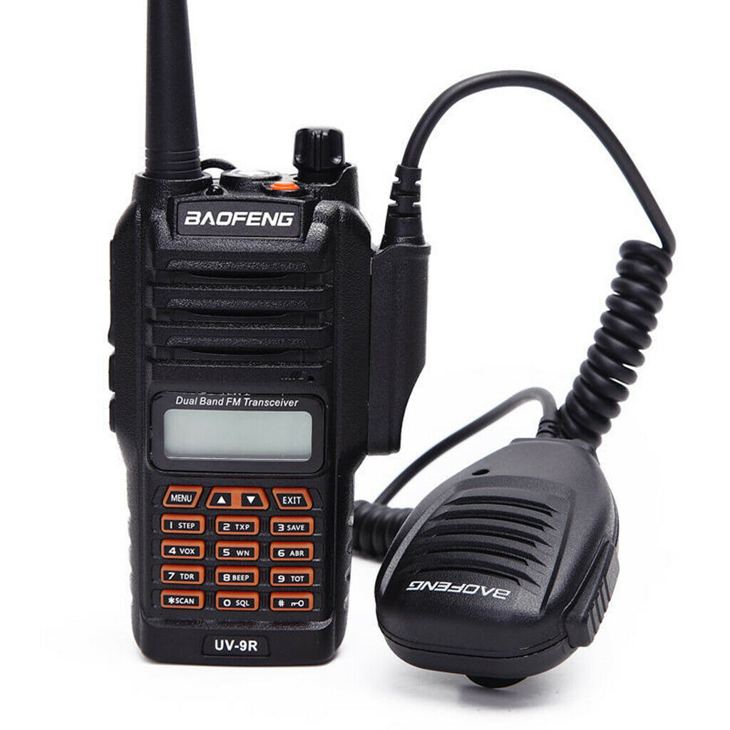 Mini Walkie Talkie High Powerful UHF 2 Way Radio Waterproof for UV9RPLUS